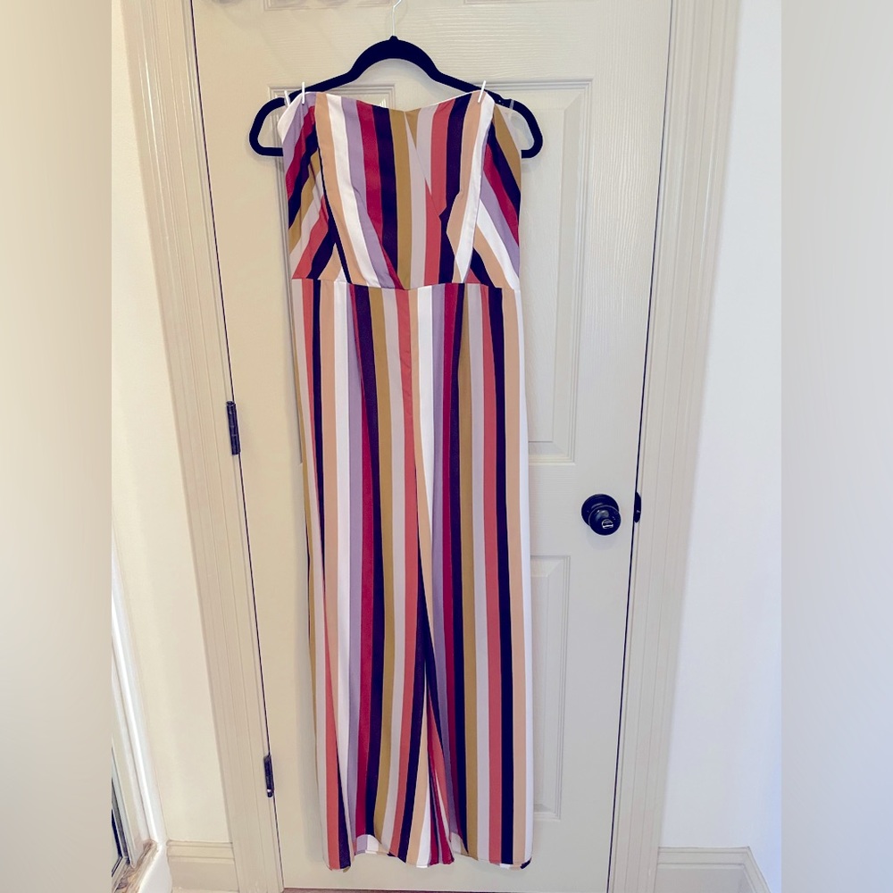 LeLis Strapless Jumpsuit